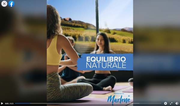 video marlene equilibrio naturale