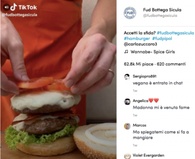 Frame Tik Tok Fud Bottega